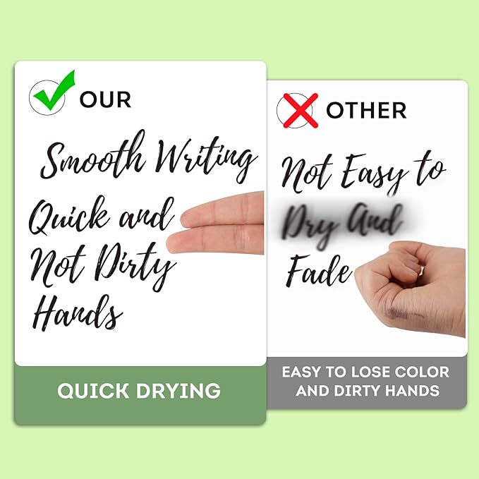 XSG Permanent Markers,110Packs Black Permanent Marker,Fine Point,Waterproof, Smooth Writing，Quick Drying Permanent Markers,Suitable For Glass, Cartons, Ceramics ，Plastic And Other Office Scenes